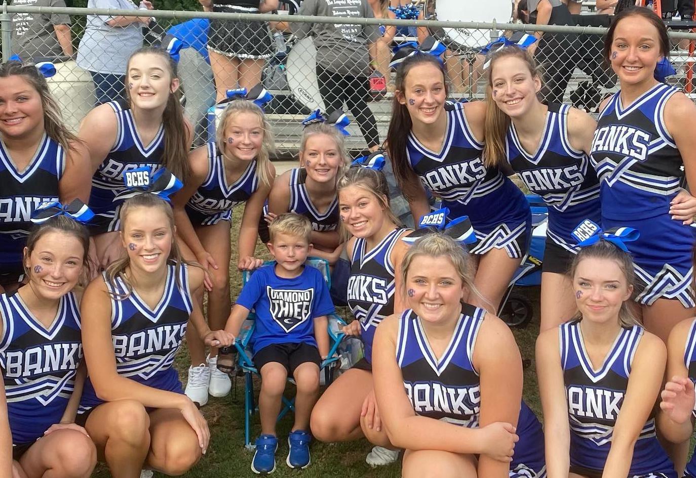 AT FIRST GAME OF THE SEASON